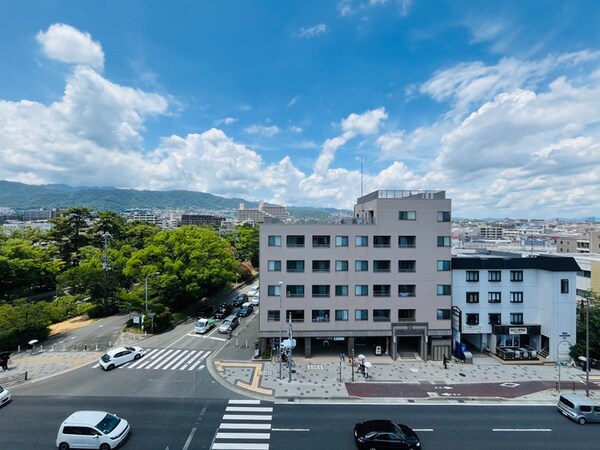 室内からの展望
