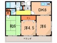 ノ・レーヴ宝塚の間取図
