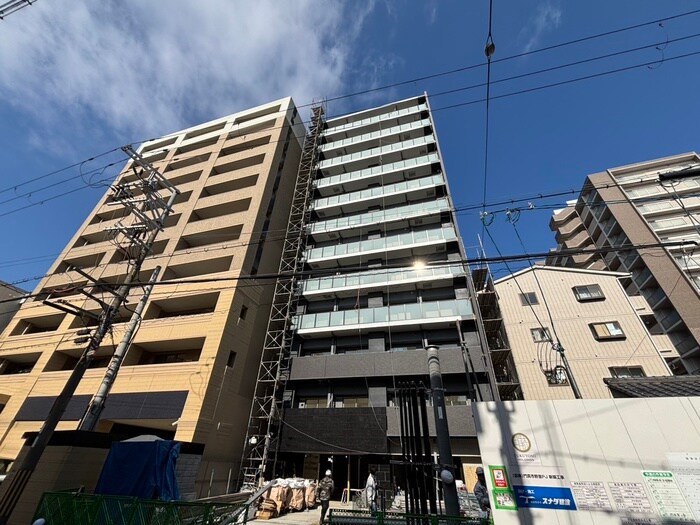 物件外観写真2　(建築中)