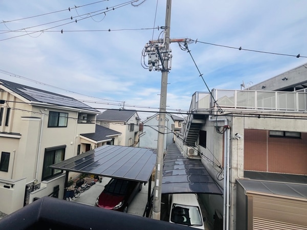 室内からの展望