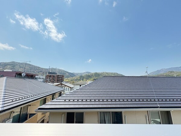 室内からの展望