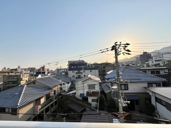 室内からの展望