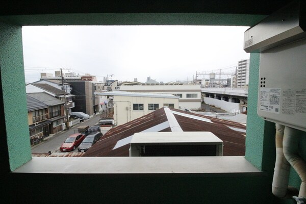 室内からの展望
