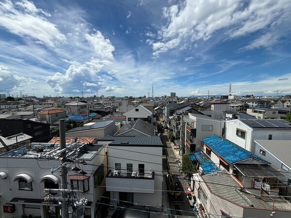 室内からの展望