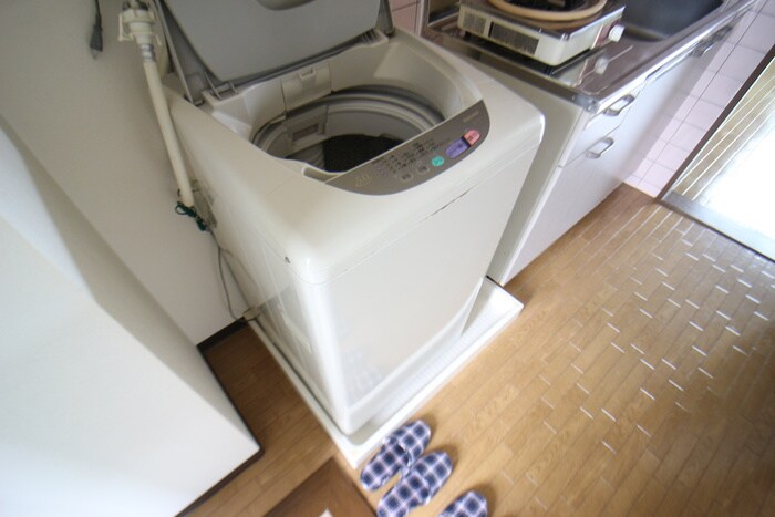 グリ－ンすま２の洗濯機置場