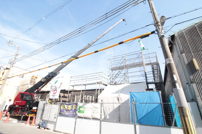 物件外観写真4　(建築中)