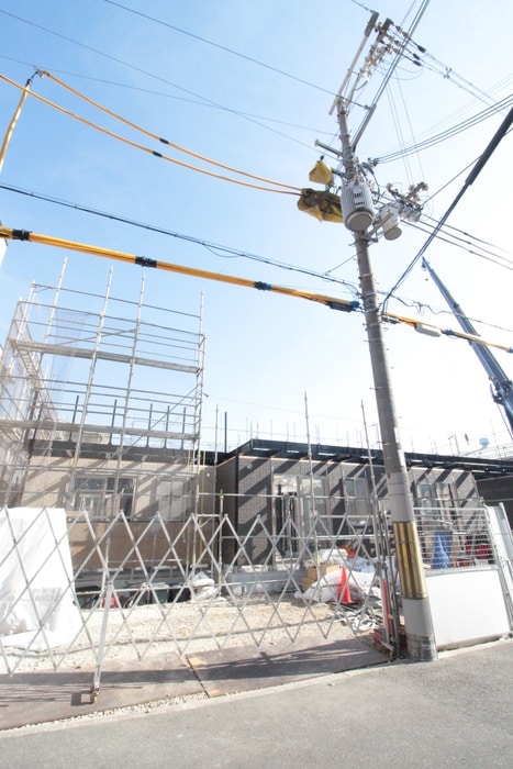 物件外観写真5　(建築中)