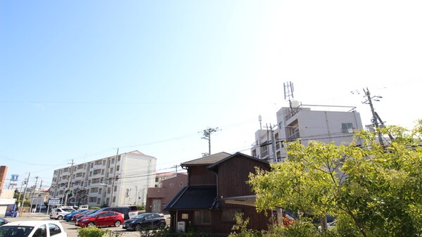 室内からの展望