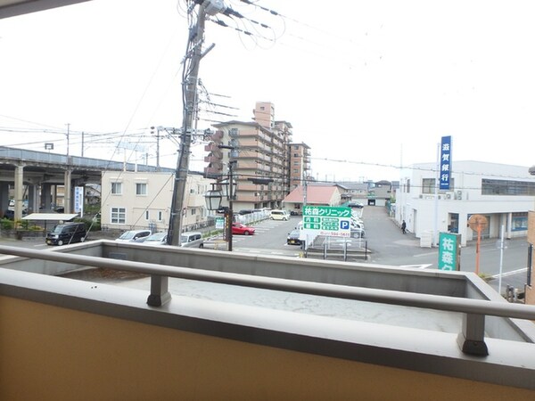 室内からの展望