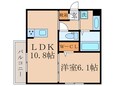 GRAMM六地蔵C棟の間取図