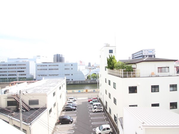 室内からの展望