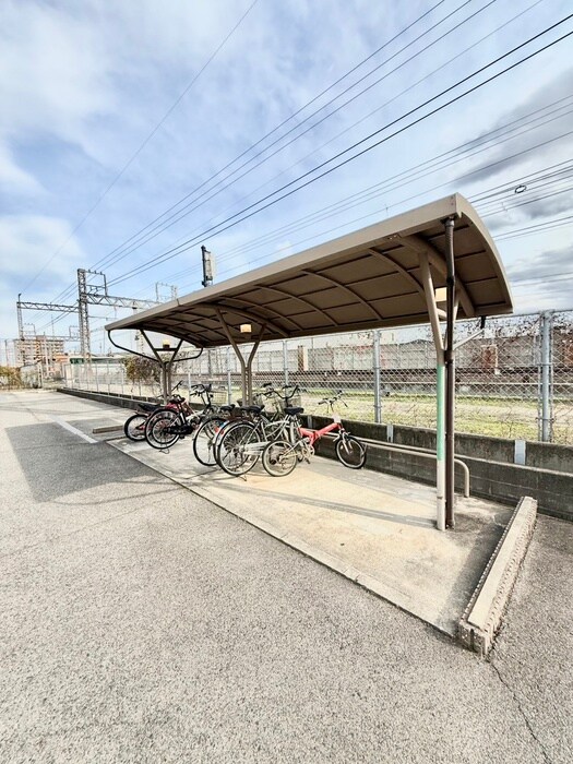 イ－ストファ－ムの駐輪場