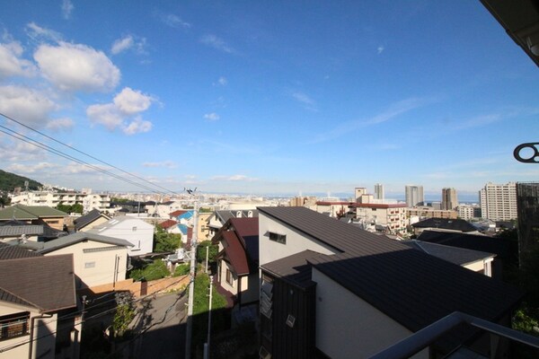 室内からの展望
