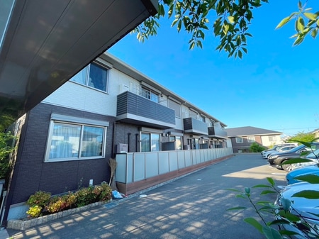 ハープアベニュー鶏冠井　南棟外観写真