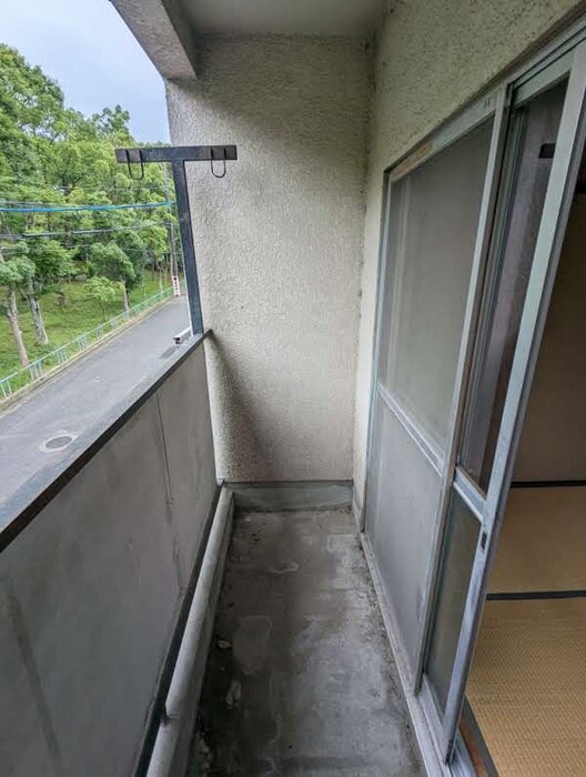 明光ハイツのベランダ・バルコニー