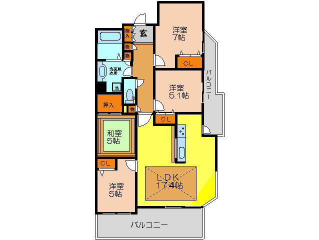 間取図
