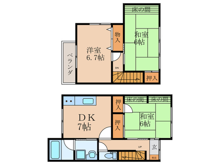 間取図