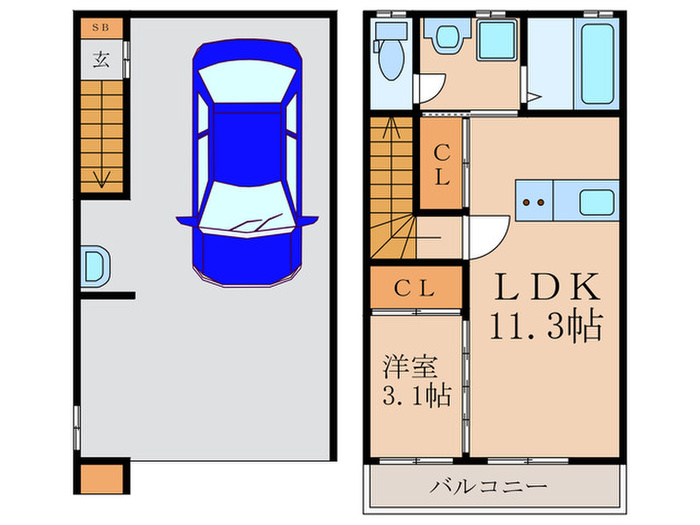 間取図