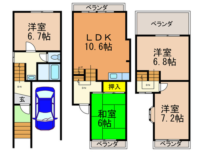 間取図