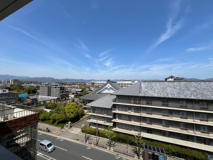 プレサンス京大南（７０４）の室内からの展望