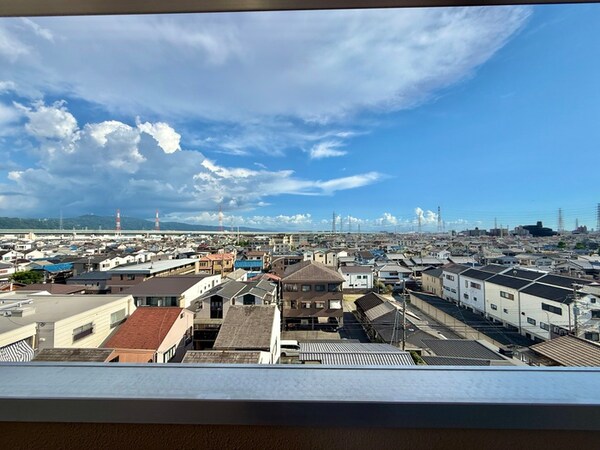 室内からの展望