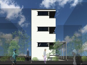 仮）港区市岡2丁目H邸共同住宅外観写真