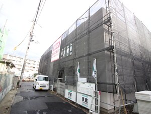 仮)上新庄2丁目賃貸ｱﾊﾟｰﾄB棟新築外観写真