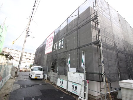 仮)上新庄2丁目賃貸ｱﾊﾟｰﾄB棟新築外観写真