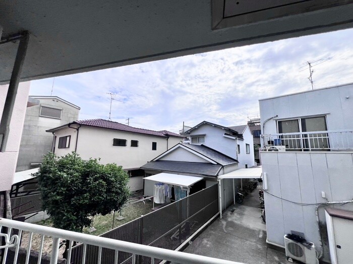 グランデ－ジ東難波の室内からの展望