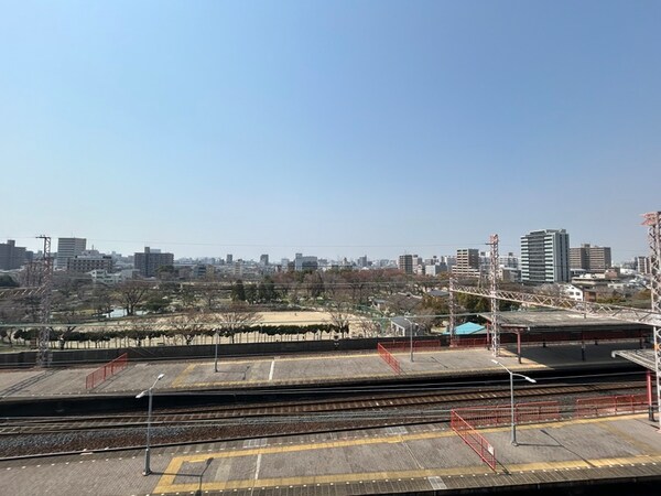 室内からの展望