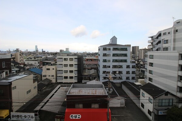 室内からの展望