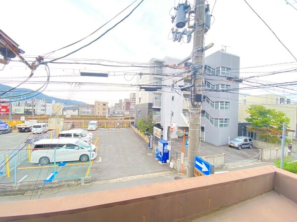 室内からの展望