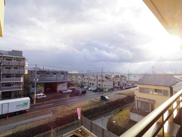 室内からの展望