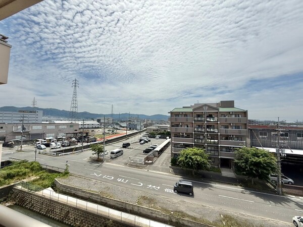 室内からの展望
