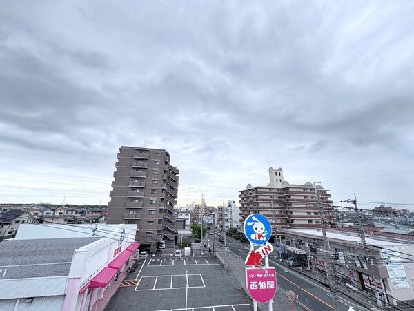 室内からの展望