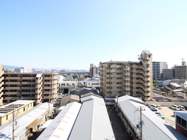 室内からの展望