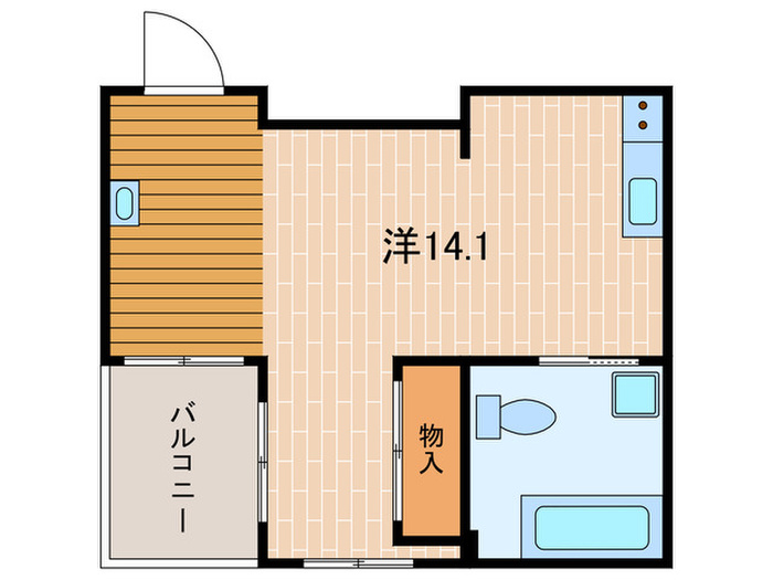 ＯＡＺＯ芦屋上宮川町の間取図
