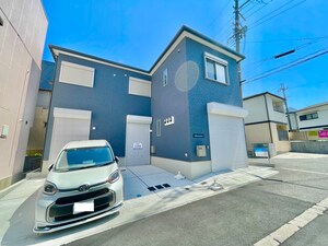 都丘町ガレージハウス外観写真