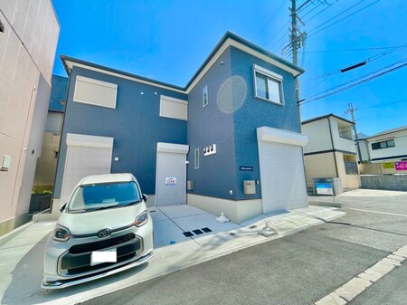 都丘町ガレージハウス外観写真
