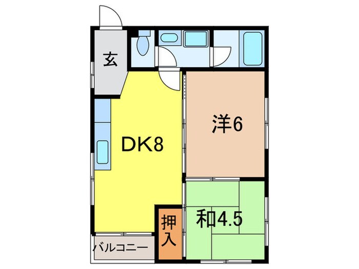 ＪＵＮ芦屋の間取り図