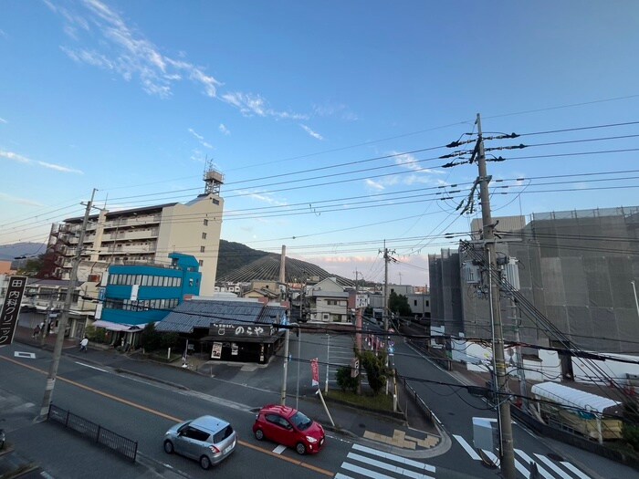 エスポワール川西の室内からの展望