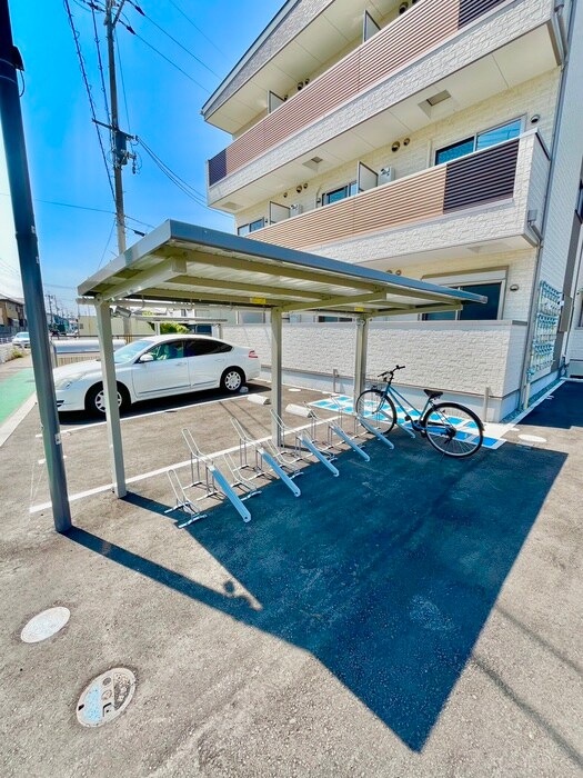 アペルト泉佐野Ⅵの駐輪場