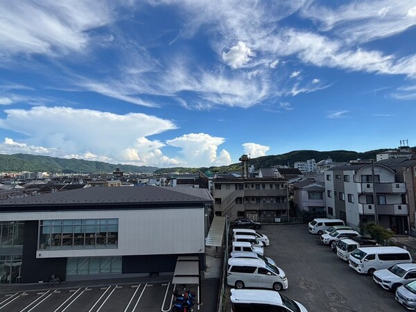 室内からの展望