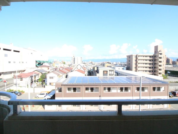 室内からの展望