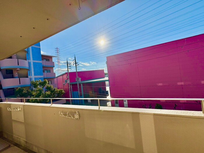 ヴィ－ナス２１の室内からの展望