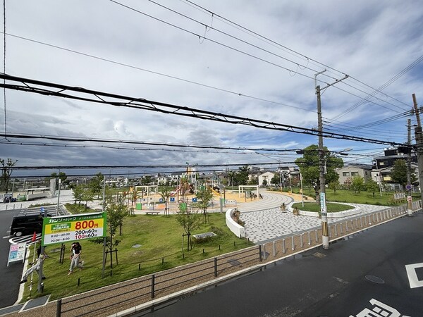 室内からの展望