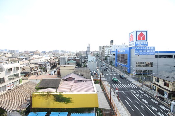 室内からの展望