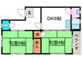 小畑川ハイツの間取図