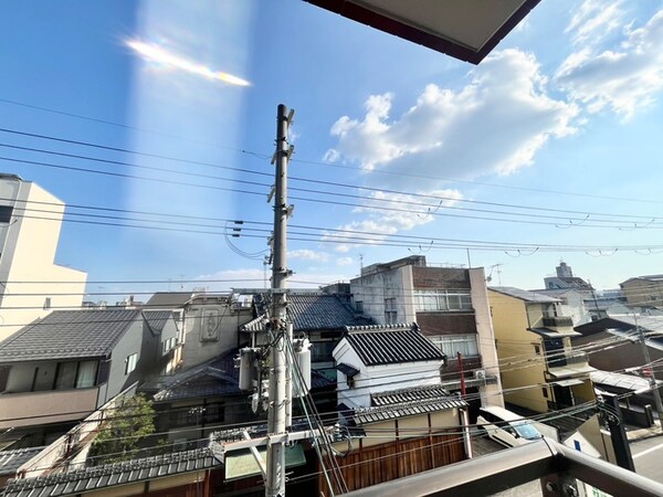 室内からの展望