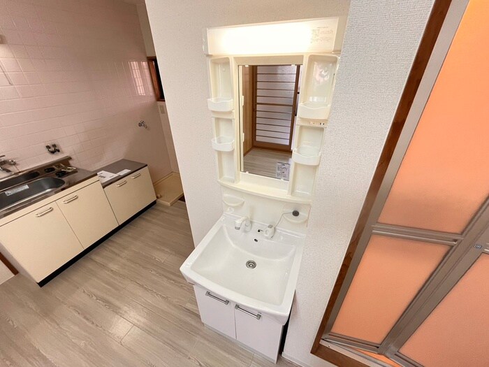 和田ハイツの洗面